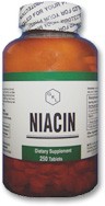 Niacin/500mg - 250 count