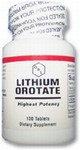 Lithium Orotate Tablets - 100 count