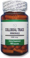 Colloidal Trace Minerals Capsules 100 count