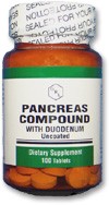 Pancreas Compound (uncoated) 100 count